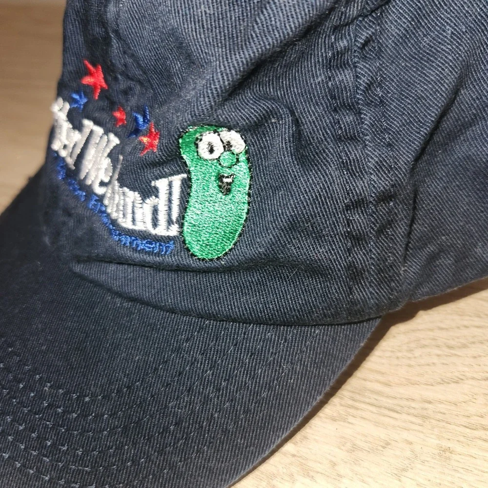 Vintage Veggie Tales‎ United We Stand Baseball Hat America Kids Y2K One Size